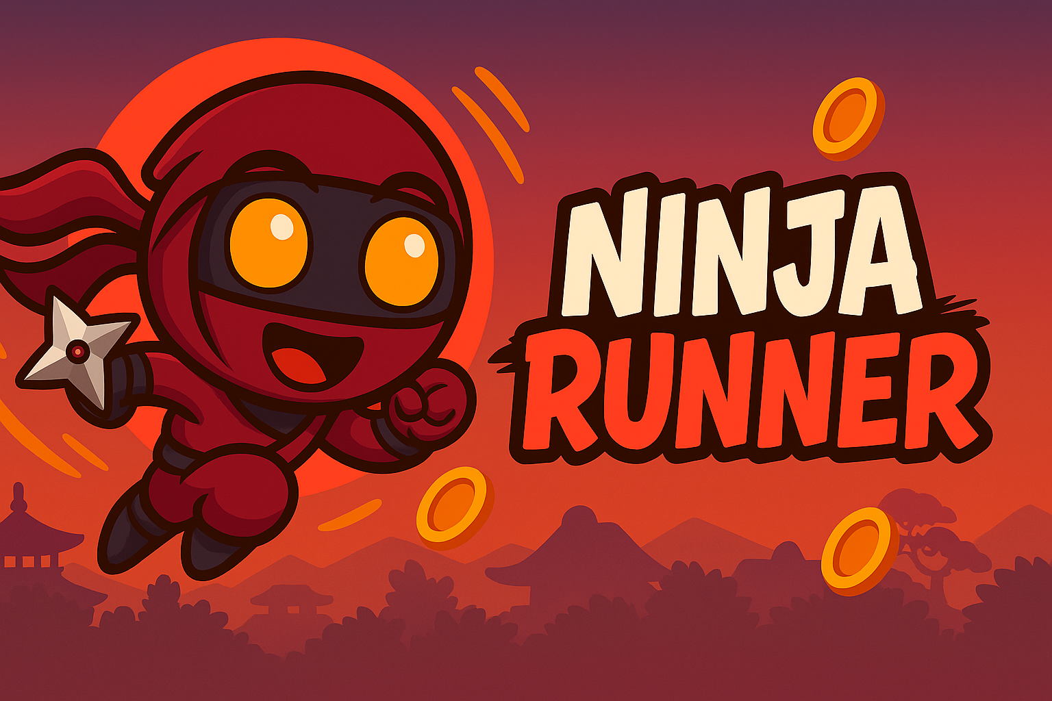 Ninja Runner key art